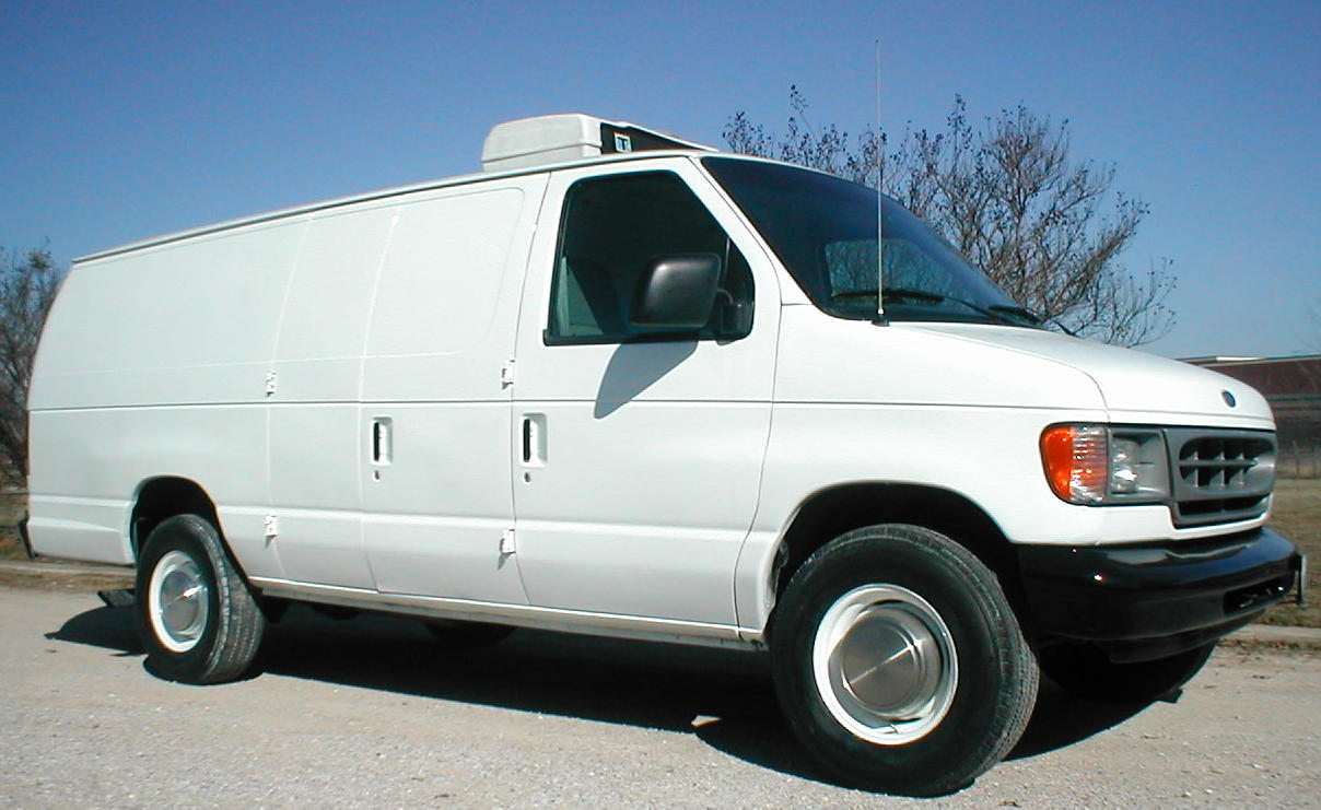 One ton cargo store van